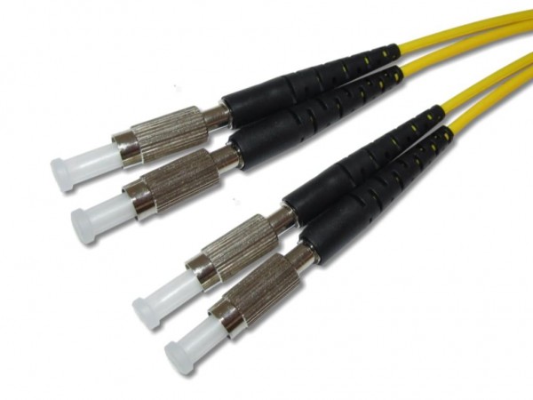 DIN-DIN LWL duplex Patchkabel singlemode 9/125µm OS2