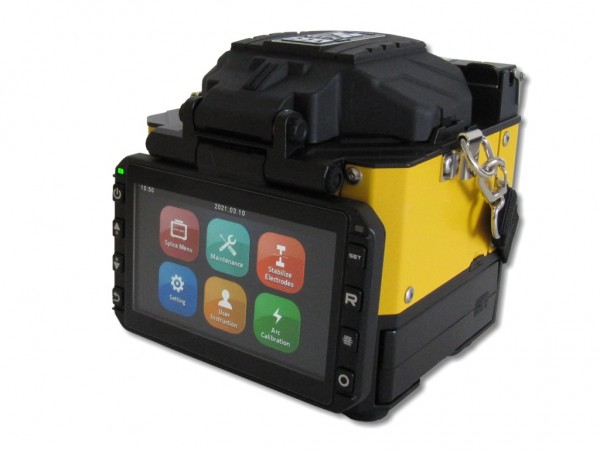 vollautomatisches LWL Spleißgerät Fiberfox Mini22A mit Cleaver