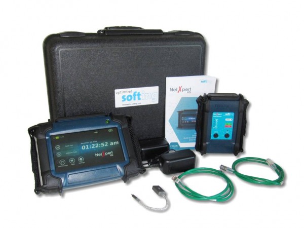 Softing NetXpert XG bis 10G Ethernet Verkabelungs Qualifizierer