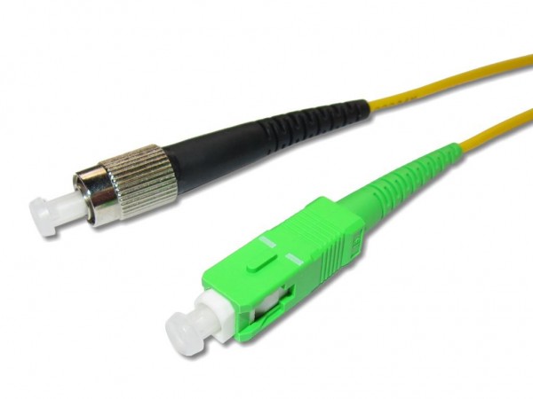 FC/PC - SC/APC8° simplex LWL Patchkabel 9/125µm G.657A1