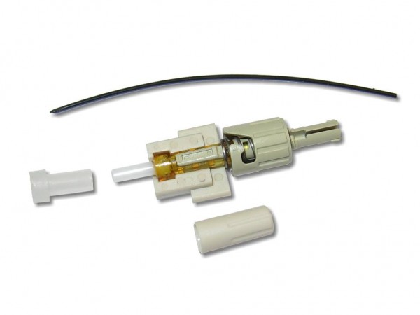 feldkonfektionierbarer LWL ST Stecker multimode für 0,9mm Kabel