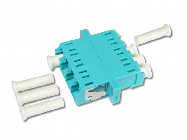LC quad (4-fach) Kupplung multimode OM3