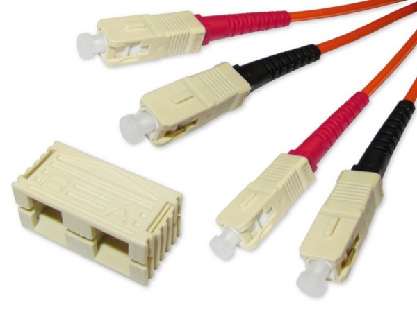 C-SC duplex LWL Patchkabel 50/125µm OM2