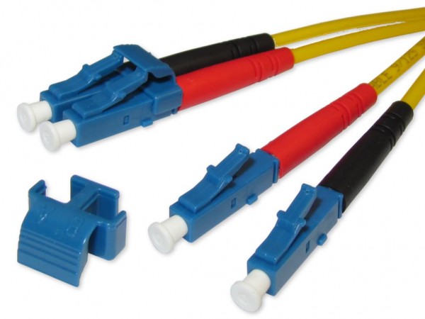 LC-LC duplex LWL Patchkabel 9/125µm OS2