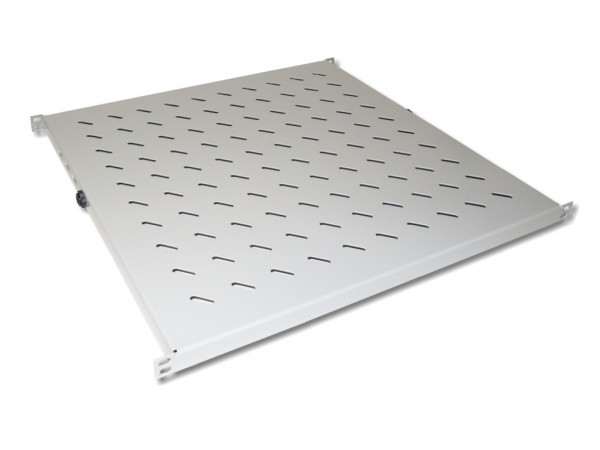 19" Fachboden 0,5HE fest 45 - 55cm