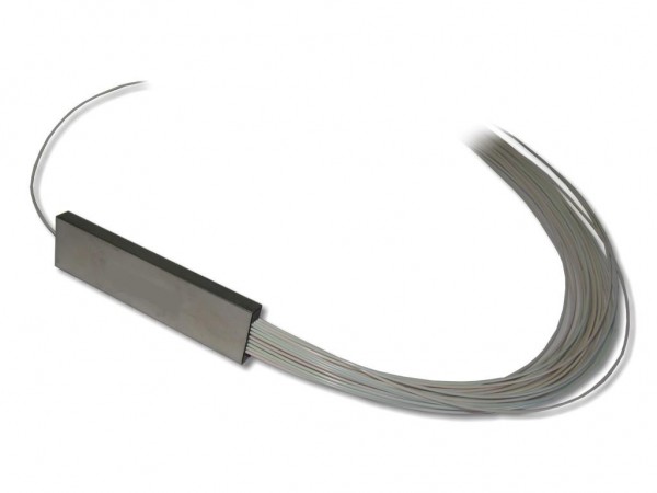 PLC Splitter 1x32 9/125µm G657A1 Minimodul beidseitig 2m 0.9mm Ader (ohne Stecker)