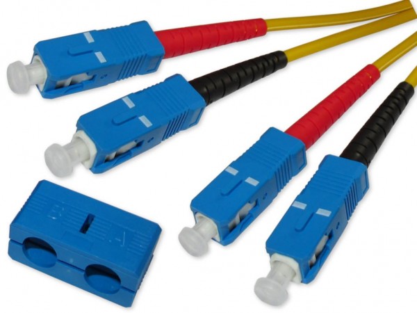 SC-SC duplex LWL Patchkabel 9/125µm OS2