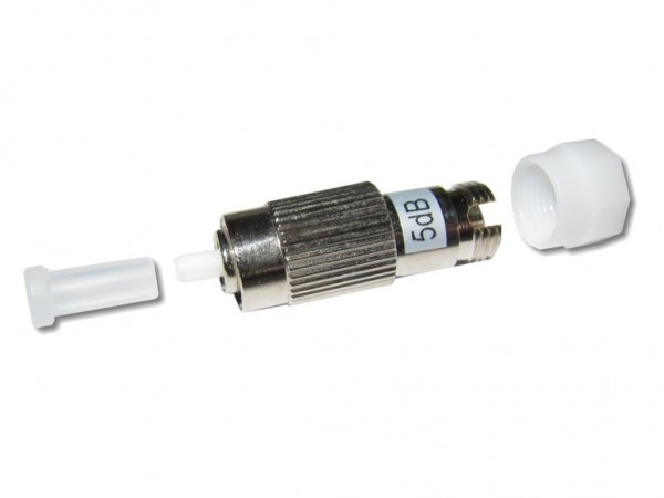 FC/PC singlemode LWL Dämpfungsglied (Attenuator) 5dB